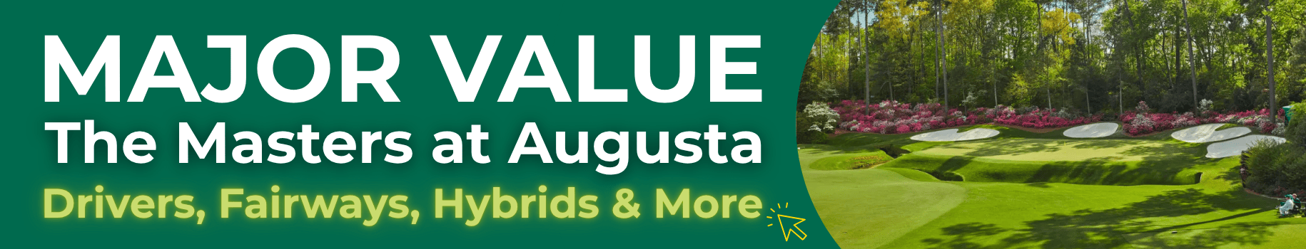 The Masters Golf Clubs Promo